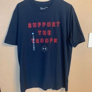 Blue Under Armor Freedom Shirt